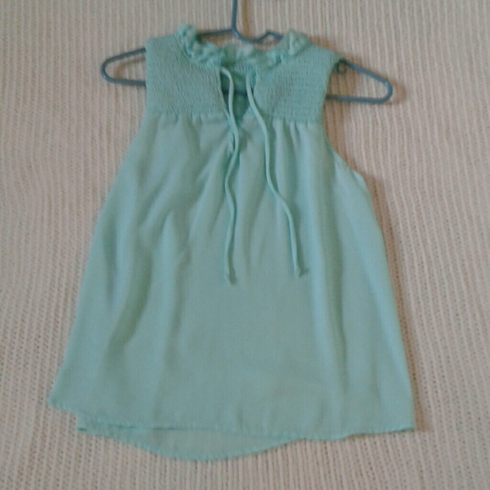 Sleeveless summer top